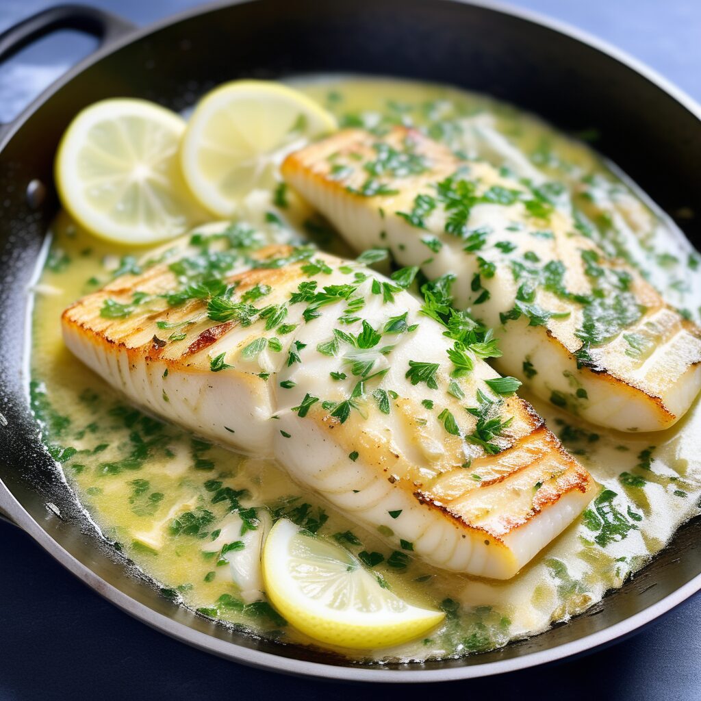 Pan-Seared Garlic Butter Fish - WildAJA